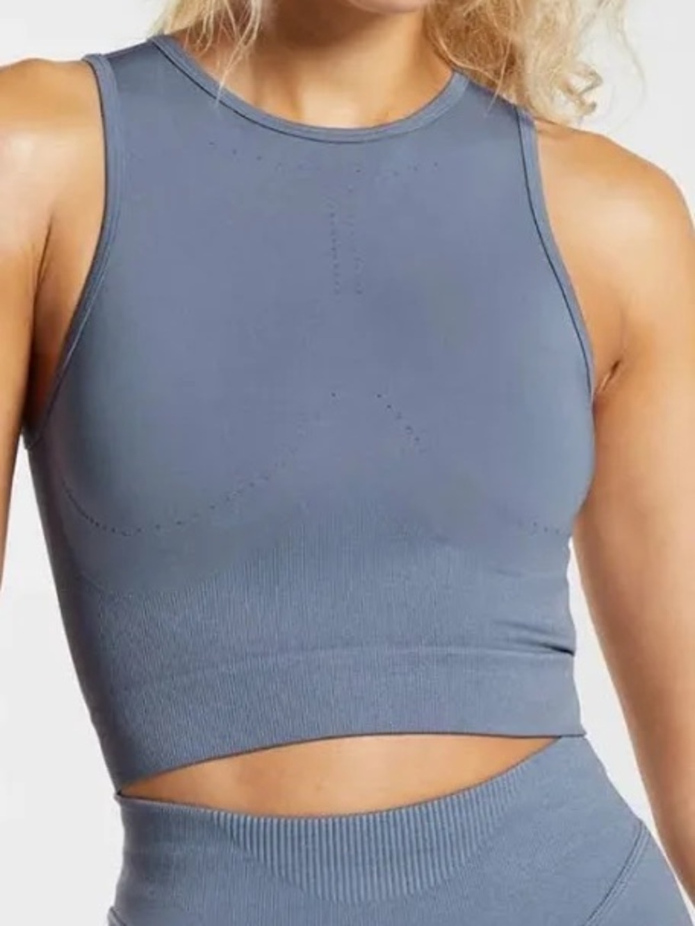 Gymshark -Sweat Seamless Midi Tank-